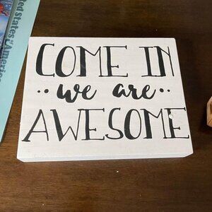 Wall Sign Decor, Funny